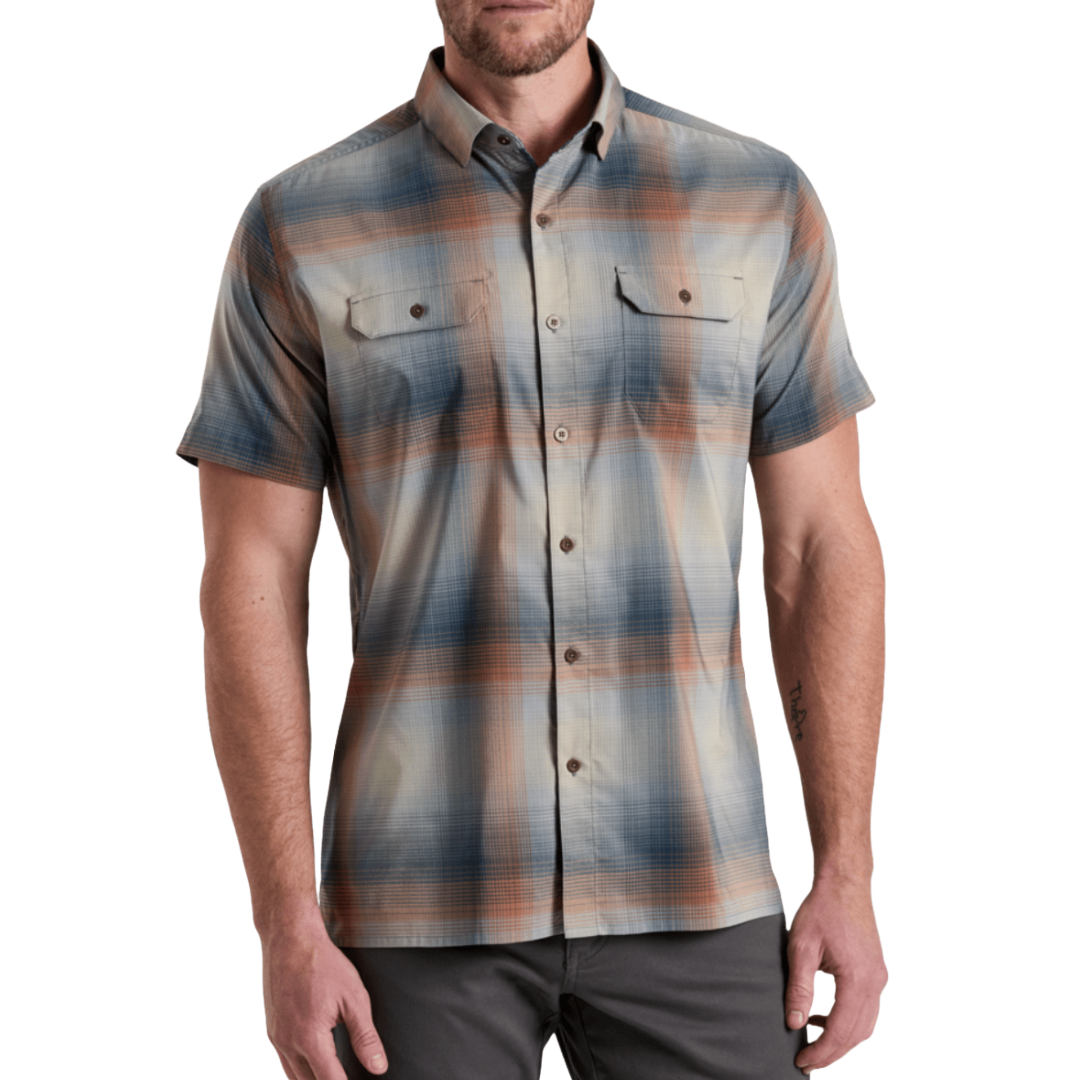 Mens Response Short Sleeve Shirt-Short Sleeve Shirts-Kuhl-Canyon Lake-Mountain Sports