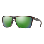 Matte Tortoise + ChromaPop Glass Polarized Green Mirror Lens