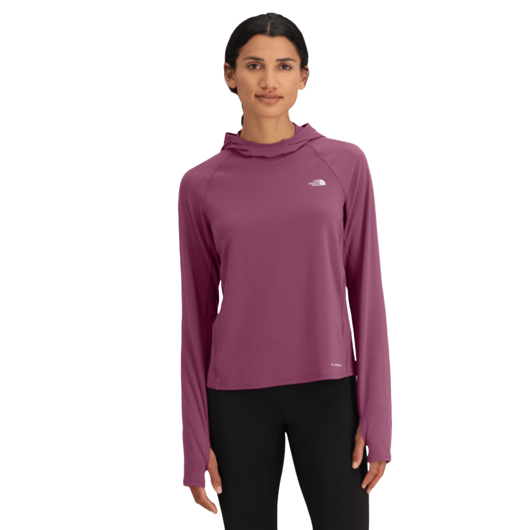 Womens Adventure Sun Hoodie-Sun Hoodies-The North Face-Cyber Berry-Mountain Sports