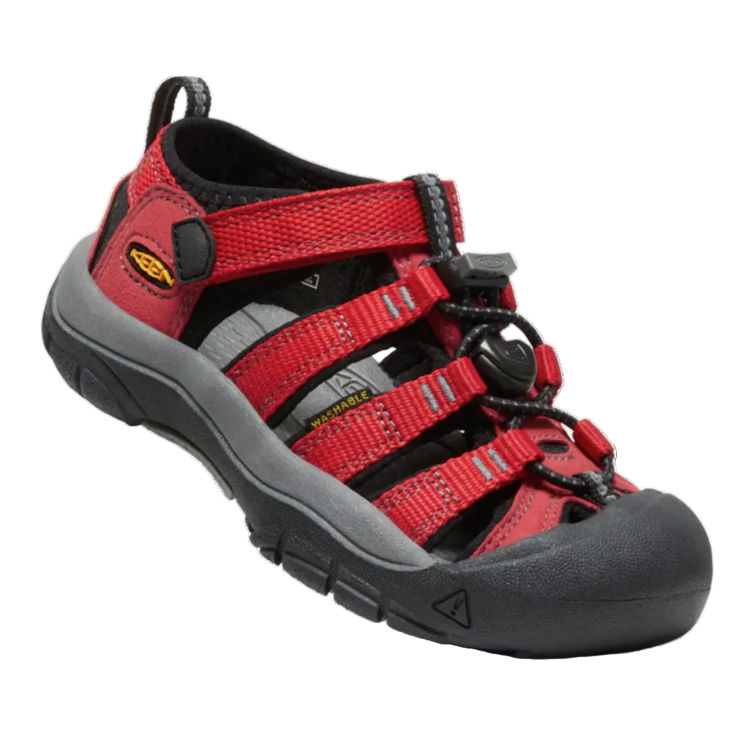 Childrens Newport H2 Sandal-Sandals-Keen-Ribbon Red/Gargoyle-Mountain Sports