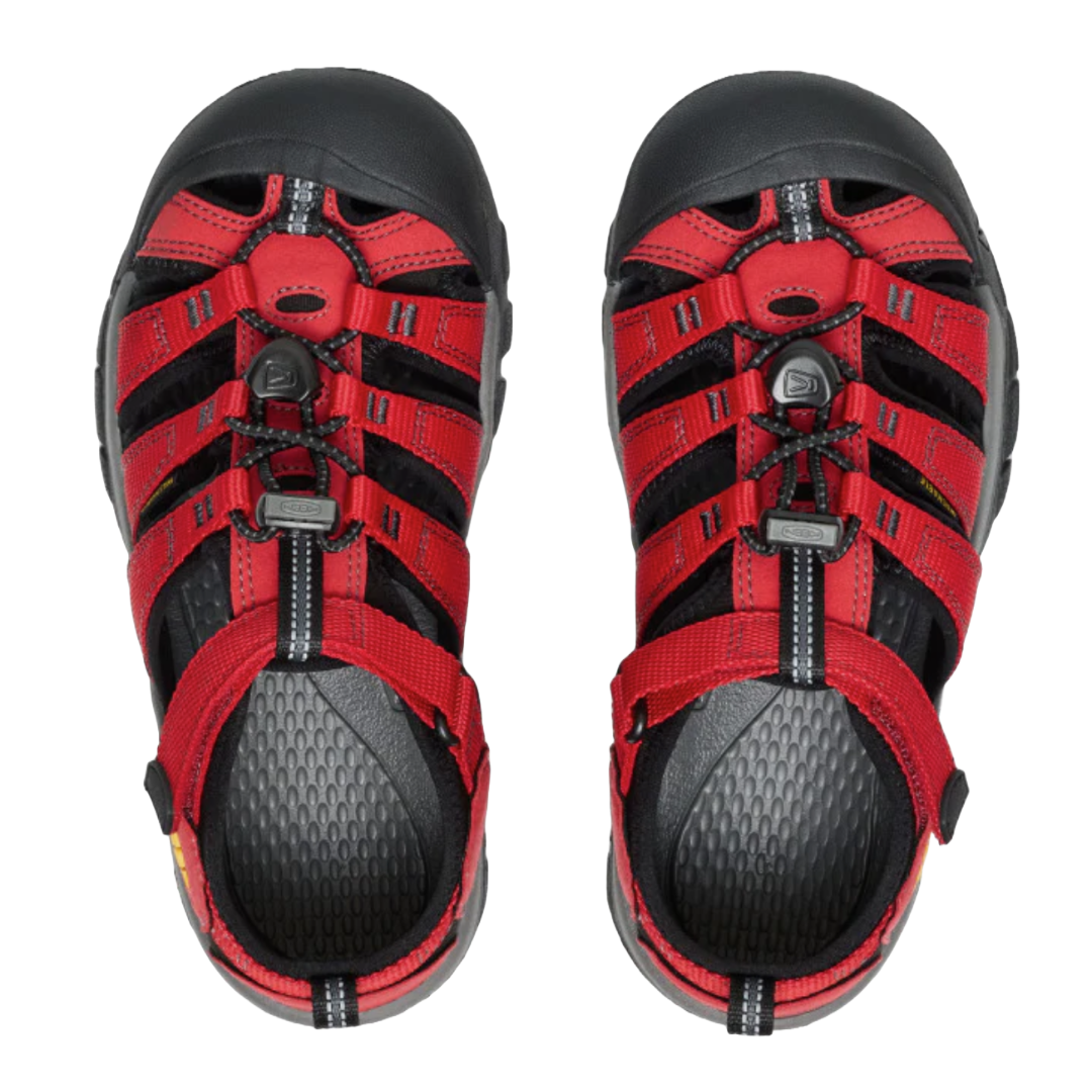 Youth Newport H2 Sandal-Sandals-Keen-Black/Lime Green-Mountain Sports