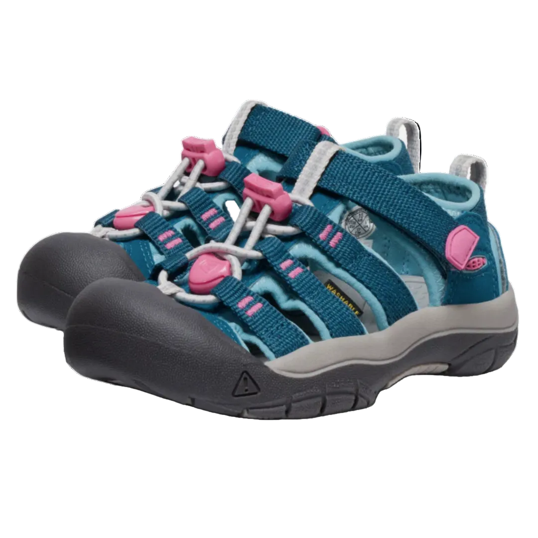 Childrens Newport H2 Sandal-Sandals-Keen-Legion Blue/Hot Pink-Mountain Sports
