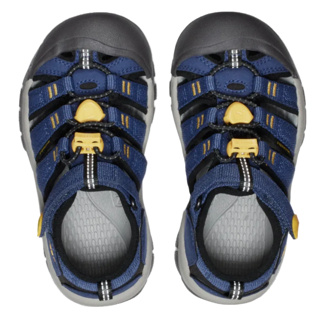 Childrens Newport H2 Sandal-Sandals-Keen-Naval Academy/Keen Yellow-Mountain Sports