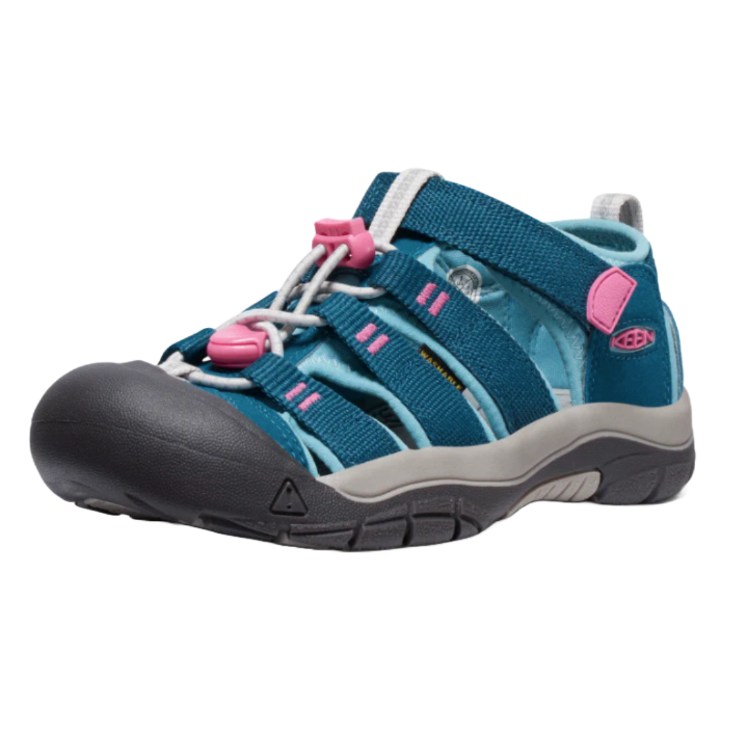 Youth Newport H2 Sandal-Sandals-Keen-Legion Blue/Hot Pink-Mountain Sports