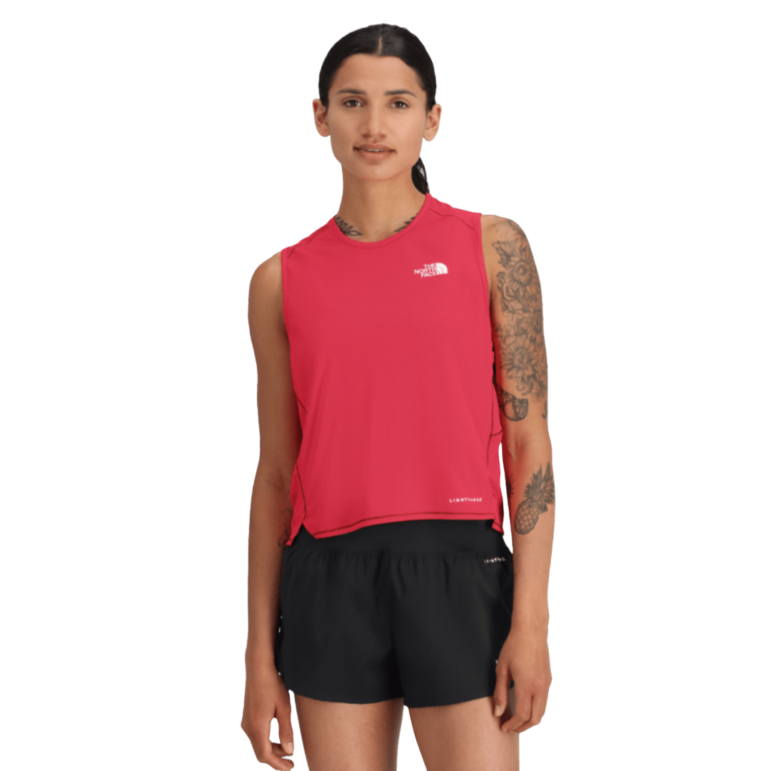 Womens Sunriser Tank-Tank Tops-The North Face-Hibiscus-Mountain Sports