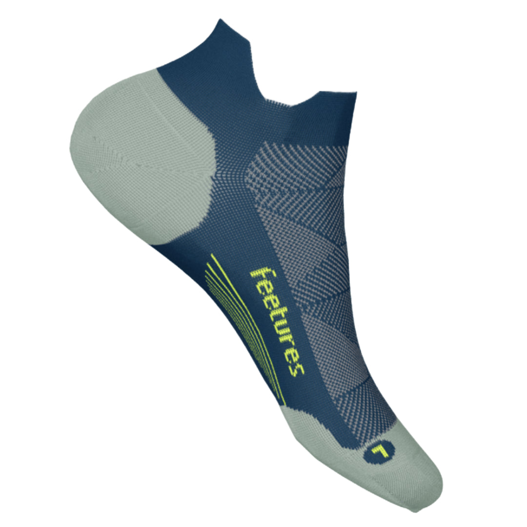 Elite Max Cushion No Show Tab Socks-Socks & Underwear-Feetures-Midnight Woods-Mountain Sports