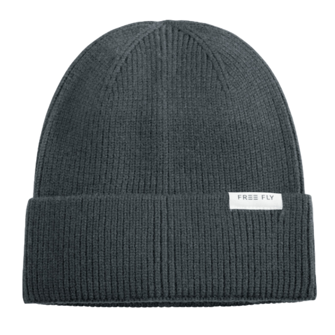 Knit Beanie-Snow Hats & Headwear-Free Fly-Black Sand-Mountain Sports