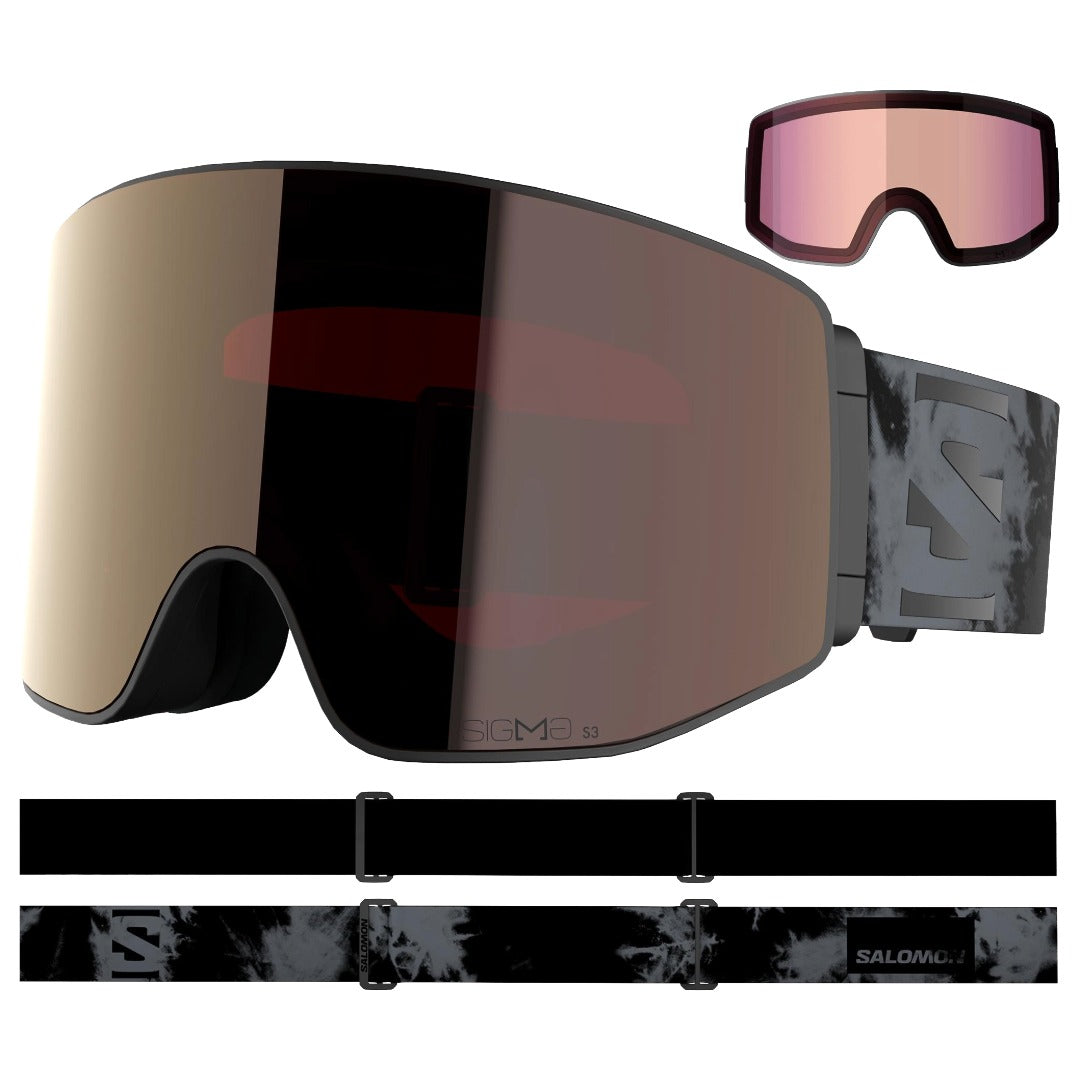 Sentry Prime Sigma Goggles-Goggles-Salomon-Black Tie/GM-Mountain Sports