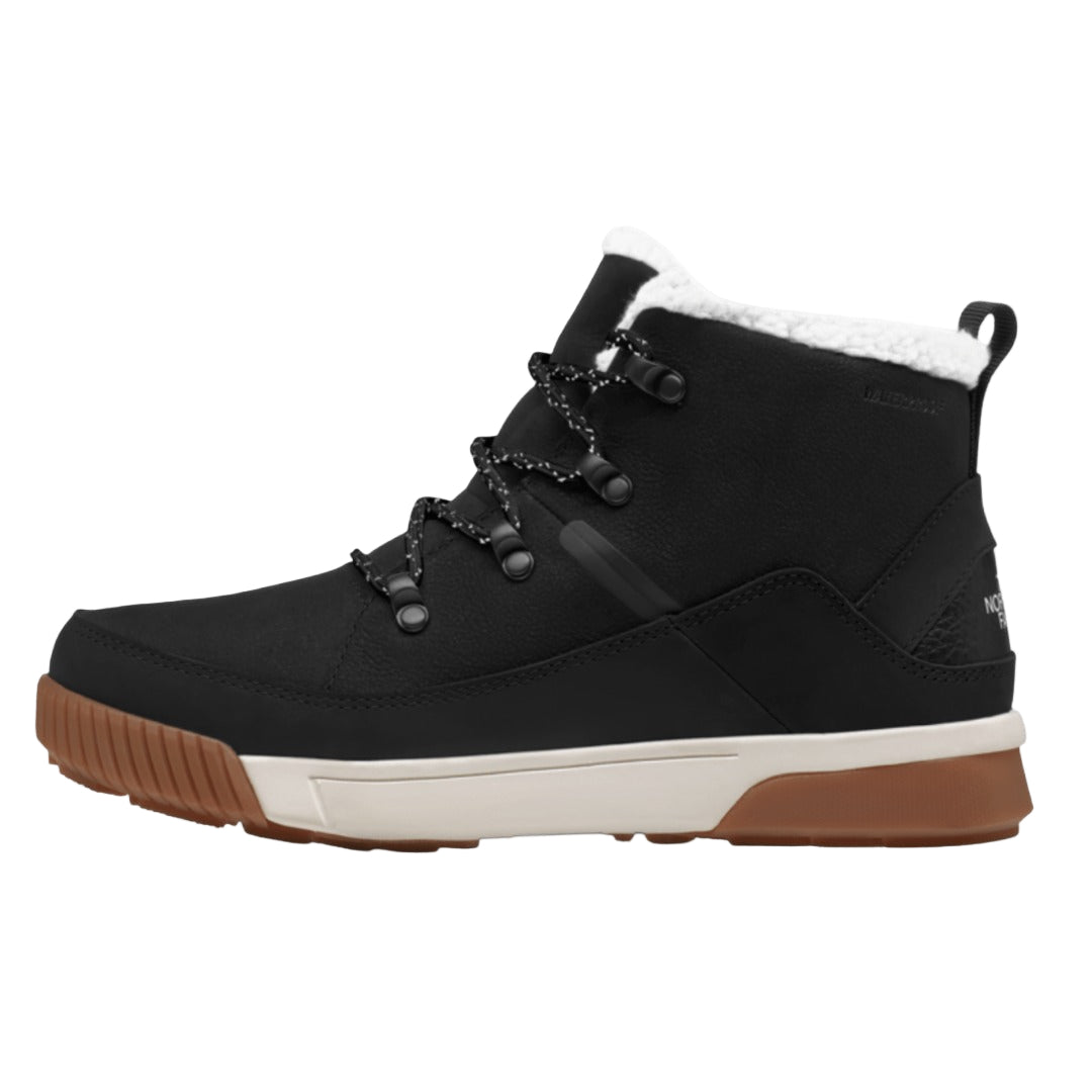 Womens Sierra Mid Lace WP Boot-Boots-The North Face-TNF Black/Gardenia White-Mountain Sports