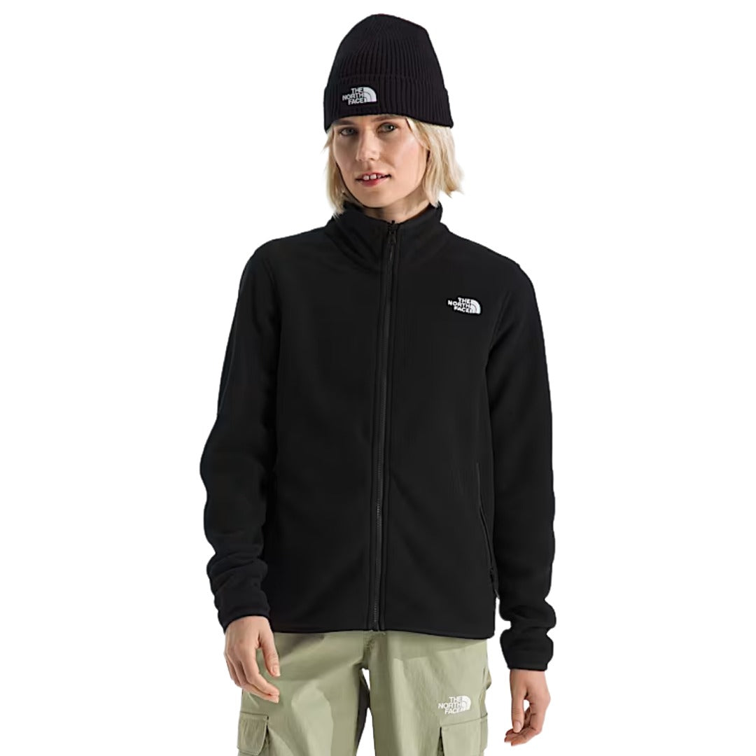 Womens Glacier Fleece Jacket-Jackets-The North Face-TNF Black (2024)-Mountain Sports