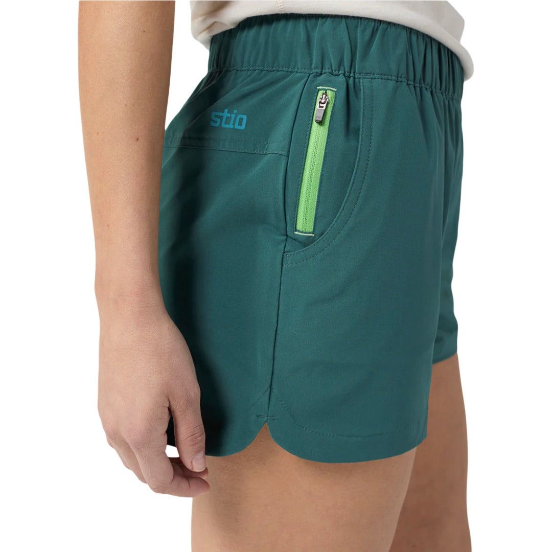 Womens CFS 3" Drifter Short-Shorts-Stio-Larkspur Blue-Mountain Sports