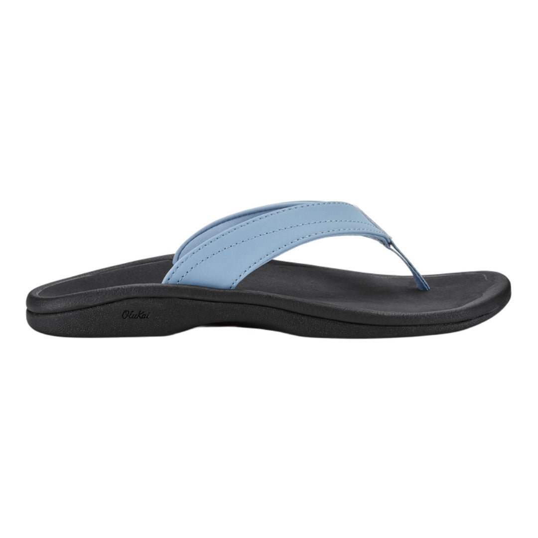 Womens 'Ohana Sandal-Sandals-Olukai-Ocean Fog/Black-Mountain Sports