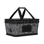 Anthracite Grey Conrad Topo Print/Anthracite Grey