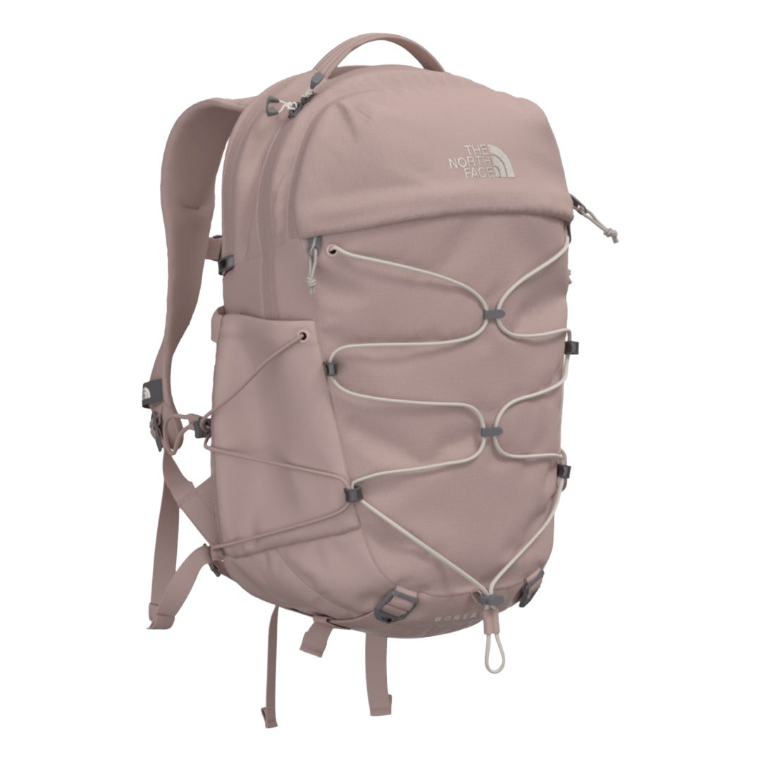 Womens Borealis Backpack-Backpacks-The North Face-Pink Moss Dark Heather/Gardenia White-NPF-Mountain Sports