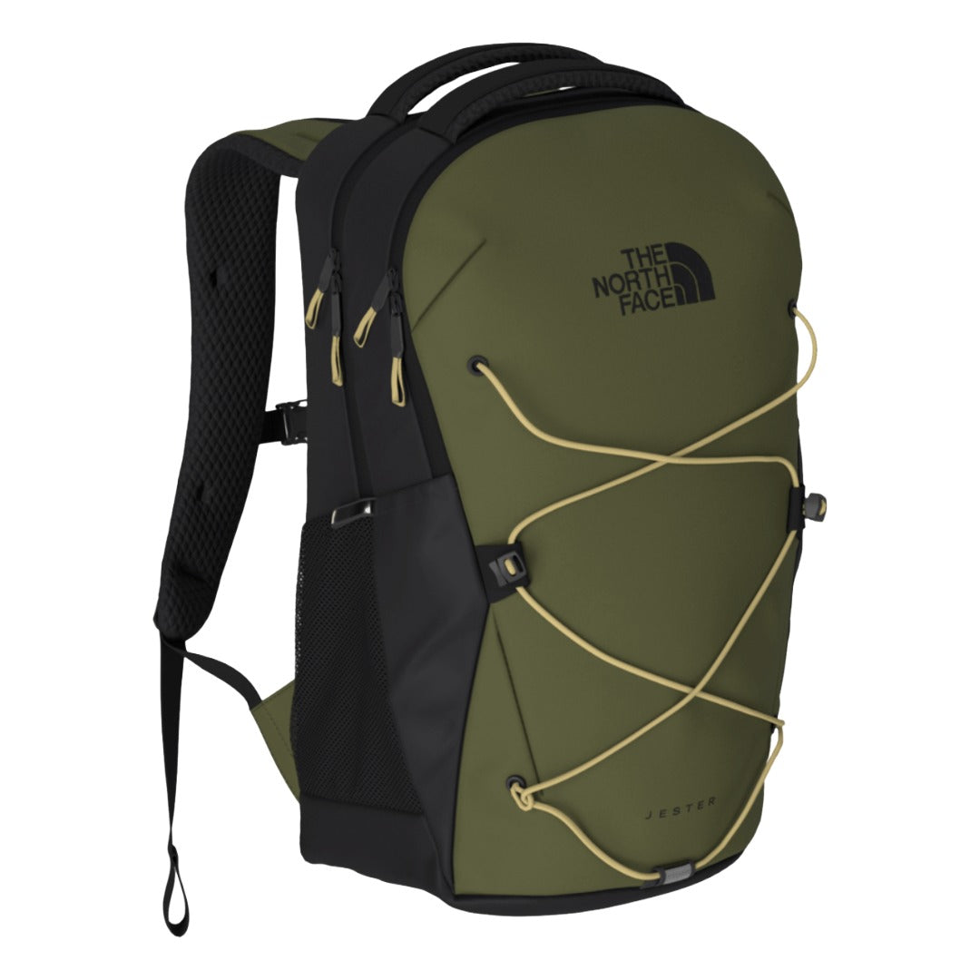north face 2014 jester backpack The North Face Jester Backpack Woodland Green/TNF Black/Honeyed Sand