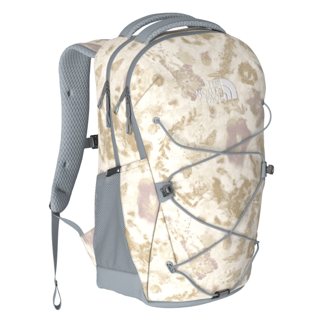 north face floral backpack Women's The North Face Jester Backpack Desert Stone FLORAL Dye Print/Frost Grey