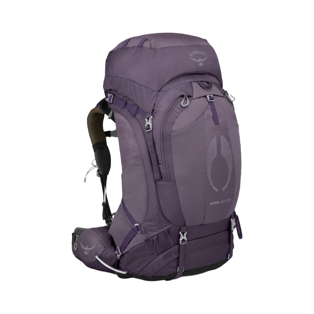 Womens AURA AG LT 65 Backpack-Backpacks-Osprey-Enchantment Purple-Mountain Sports