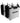 BlackPak Pro Kayak Fishing Crate-Cargo Boxes-YakAttack-Overcast Grey-Mountain Sports