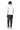 Women's Relevo Sweater in Dusty, back view