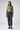 Women's Novara Merino Top in Deepmoss - front