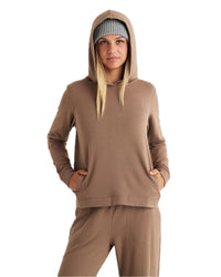 Women's Bamboo Lightweight Fleece Cropped Hoodie, image 5