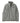 Gray fleece pullover with brand logo on a white background