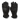 Filson Original Lined Goatskin Gloves in Black, front view
