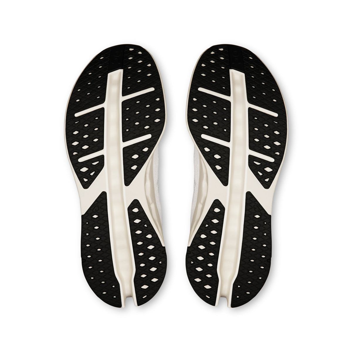 On Men's Cloudsurfer Max Wide (2E) in White/White, third view