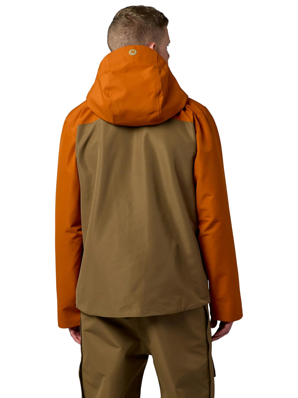 Mens Glades Jacket-Ski & Snowboard Jackets-Marmot-Dark Spice/Rustic Khaki-Mountain Sports