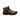 KEEN Men's Targhee IV Mid Waterproof Boot in Bison/Black, lateral side view showing the nubuck upper and toe bumper