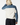 Women's Encima Fleece Pullover in Slate and Chalk - back