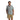 Men's Elevate Polo-Short Sleeve Shirts-Free Fly-Smooth Sailing Stripe Heather Aspen Grey-Mountain Sports