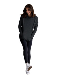 Women's Bamboo Lightweight Fleece Hoodie, image 5