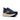 Brooks Glycerin 23 men's running shoe in Blue/Spellbound/Starfish, angled front view