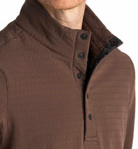 Men's Gridback Fleece Snap Pullover, image 3