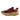 New Balance Women's Fresh Foam X Hierro v9 in Mulled Wine/Neo Flame, medial side view