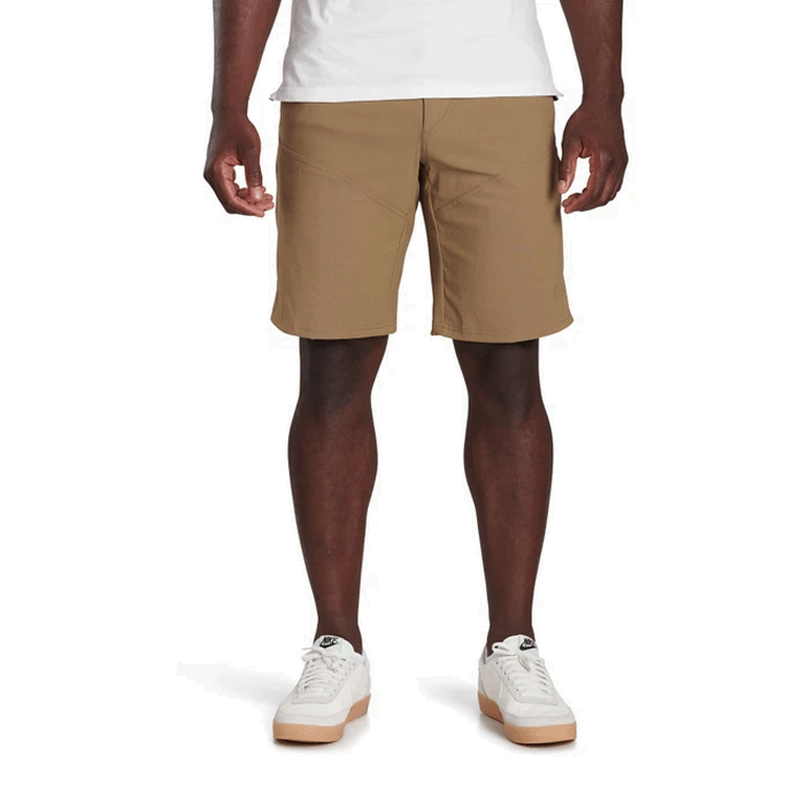 Mens Renegade 10" Short-Shorts-Kuhl-Buckskin Khaki-Mountain Sports