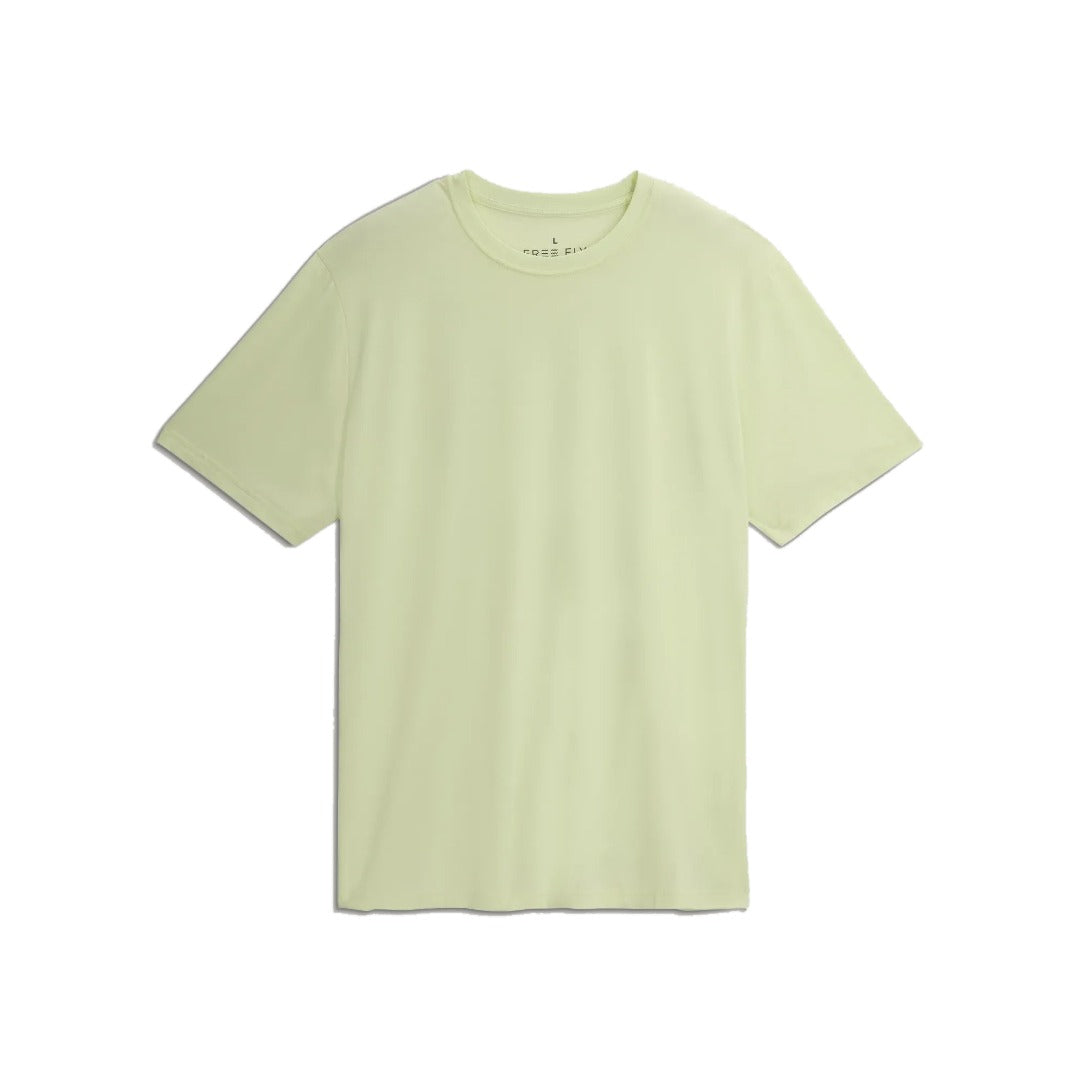 Men's Elevate Lightweight Tee-Short Sleeve Shirts-Free Fly-Lime-Mountain Sports