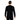 Polarmax Men's Double Layer Crewneck in black worn by model, back view