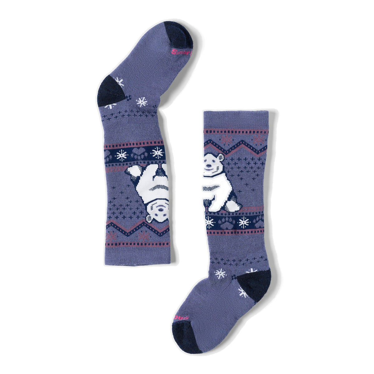 Kids' Wintersport Full Cushion Polar Bear Over-The-Calf Socks