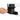 A hand adjusting the orange release lever on the YakAttack SwingArm CrossBar base, lever turned open