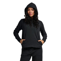 Women's Bamboo Lightweight Fleece Cropped Hoodie, image 9