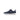 On Kids' Cloud Play in Midnight/White, side profile showing the strap closure and Cloud elements in the midsole