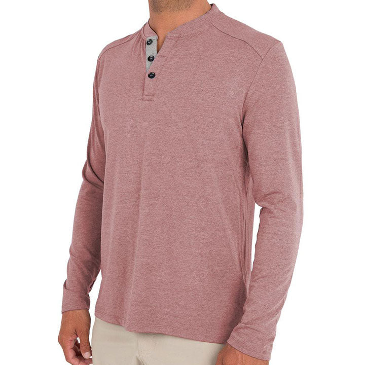 Free Fly Apparel Bamboo Flex Henley Mens