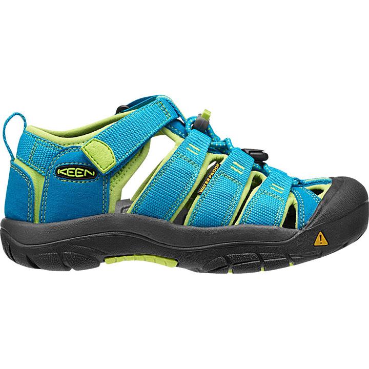 Childrens Newport H2 Sandal-Sandals-Keen-Hawaiian Blue/Green-Mountain Sports