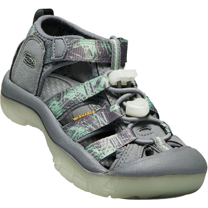Childrens Newport H2 Sandal-Sandals-Keen-Steel Grey/Glow-Mountain Sports