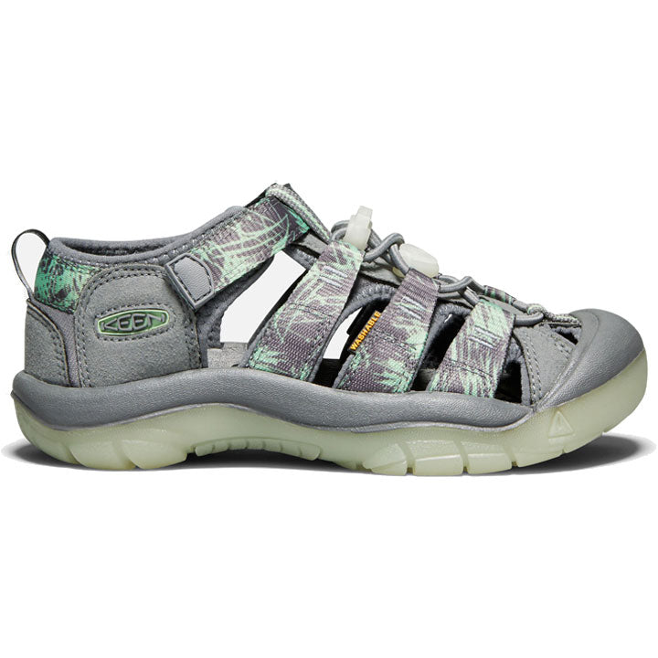 Youth Newport H2 Sandal-Sandals-Keen-Steel Grey/Glow In The Dark-Mountain Sports