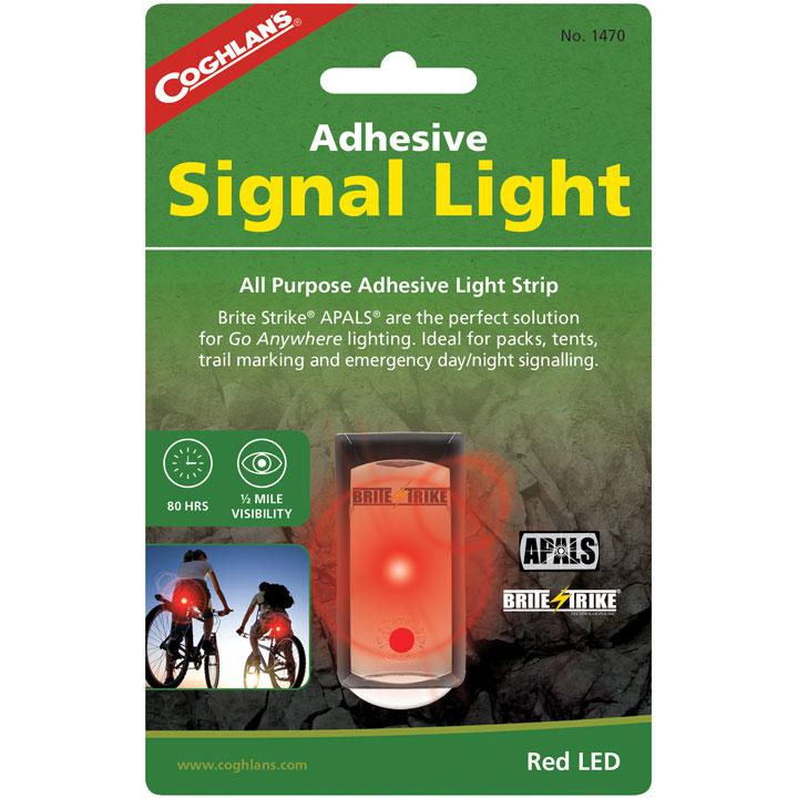 Coghlans Adhesive Signal Light Red