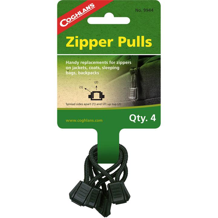 Coghlans Zipper Pulls 4 Pack