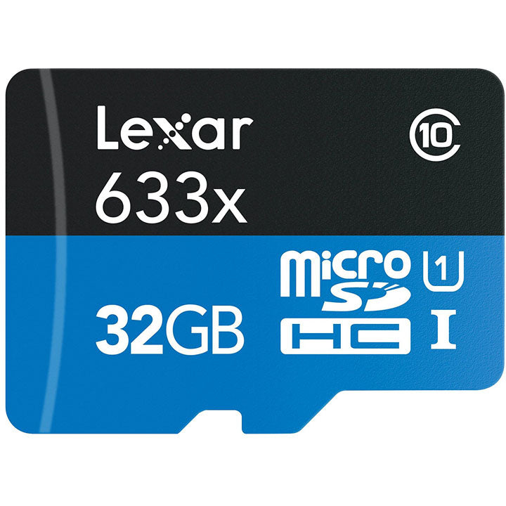 Lexar 32GB Micro SDHC Memory Card for GoPro